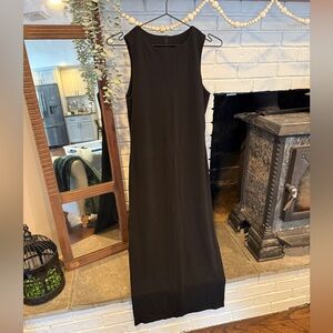 Moda International Double Side Slit Sheath Dress | Size S